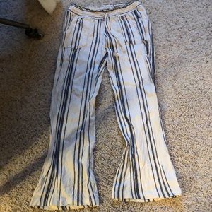 Roxy oceanside strip beach pants